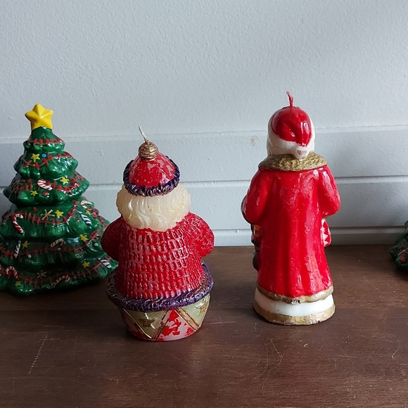 Two vintage Santa candles - Picture 4 of 15